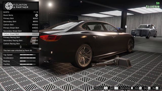 GTA 5 - Vehicle Customization - Lampadati Cinquemila (Maserati Quattroporte) - The Contract DLC смотреть онлайн