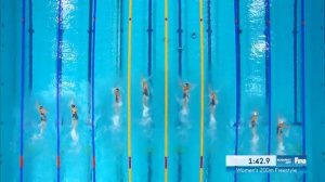 Плавание Женщины 200 м Вольный стиль Финал Будапешт 2017 Чемпионат мира