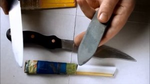 Заточить ножи быстро и просто, для чего и как точат нож. Старинный дедовский способ заточки ножей.
