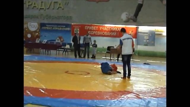 Турнир по САМБО 10 марта 2012г., г.Дубна. Палаткин Артём. 1 смотреть онлайн