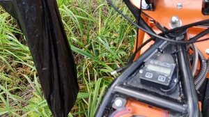 Мотовездеход Тофалар.В лесу, еду по валёжнику. Немного доработок.