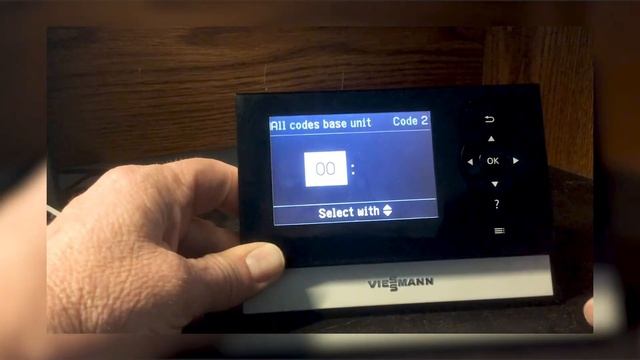 How-To: access coding change menu w/ Vitotronic controller