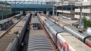 Прибытие ЭП1М-419 с поездом №474 Архангельск — Новороссийск