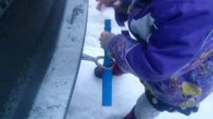 Установка буксировочной петли