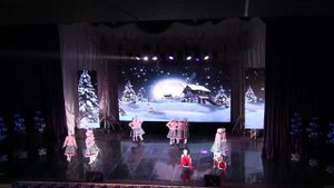 Зимние потехи Образцовый ансамбль народного танца Веснянка.mp4