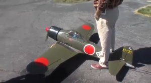 Столкновение радиоуправляемых самолетов