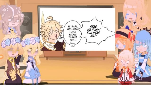 Genshin Impact {Modern AU/Peaceful AU} react to the Originals || GC смотреть онлайн