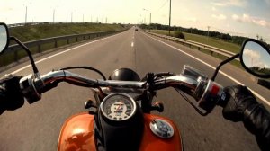 Очередные мото будни на Drag Star Bobber.mp4
