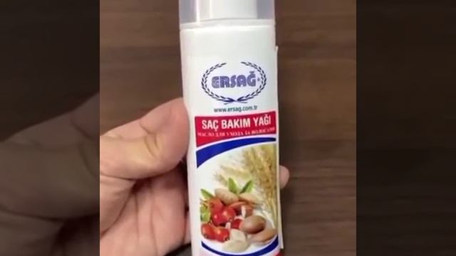 Масло для ухода за волосами от Ersag. смотреть онлайн