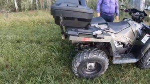 Квадроцикл Polaris Sportsman Efi 570 и поля России.