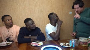 Африканцы пробуют  русскую кухню/Линар в Деле/Долгий но угарный выпуск #африка #еда  #приколы