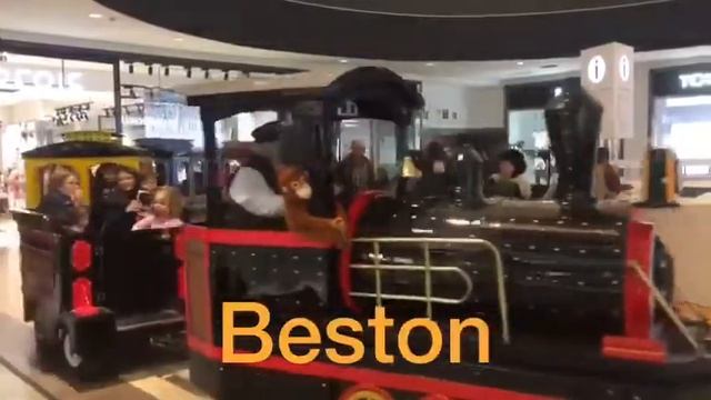 Beston Парковый аттракцион паровозик в центре городе, страна Чили смотреть онлайн