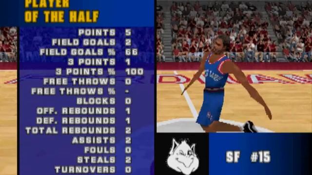 NCAA March Madness 99 (PS1) - Saint Louis vs. Fordham