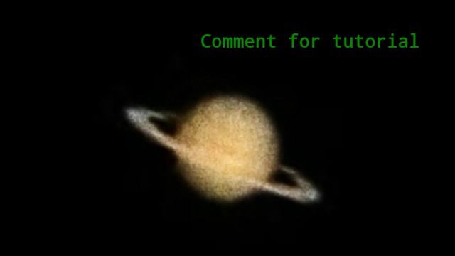 Saturn Through telescope Made with Kinemaster In Android смотреть онлайн