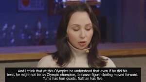 Elizaveta Tuktamysheva on Yuzuru Hanyu Елизавета рассказывает о Юдзуру Ханю.
