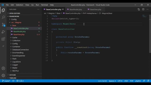 PHP MVC Framework Base Classes PHP | Tutorial | PHP Server-Side | Learn PHP