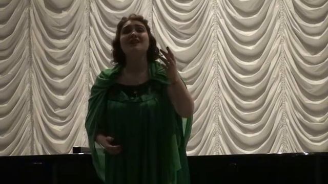 Юля Вакула. Римский-Корсаков. Романс " Прости, не помни дней паденья..." смотреть онлайн