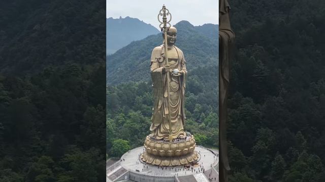 Statue of a Korean Prince in China's Mount Jiuhua