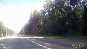 Путешествие на мопеде Альфа.Трасса от Миасса.