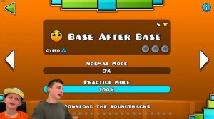 ПРОШЁЛ МЕГА СЛОЖНЫЙ УРОВЕНЬ С ПЕРВОЙ ПОПЫТКИ! ? Geometry Dash с Crazy Богдаш!