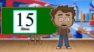 ENGLISHMANny - numbers from 11 to 20 (цифры от 11 до 20 на английском)