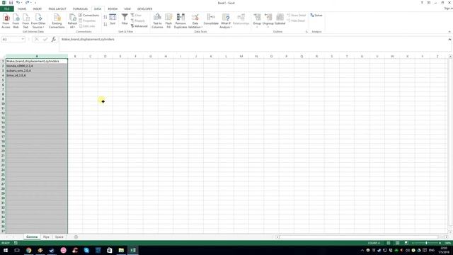 How to use Delimiters in Excel смотреть онлайн
