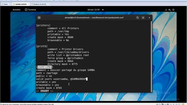 Administration réseau - Ep41 - Installer et Configurer le service SAMBA смотреть онлайн