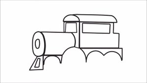How to Draw a Train Easy step by step / Как нарисовать поезд