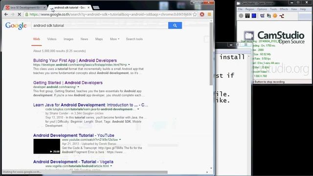 How to download install and run android SDK смотреть онлайн