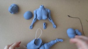 Сборка БЖД. Сборка шарнирной куклы. #bjd