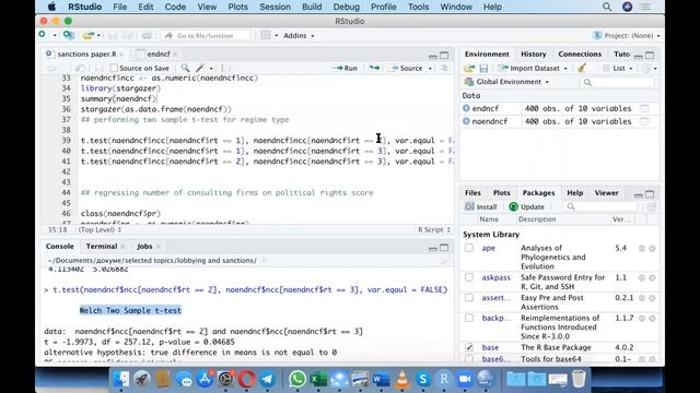 Sergei Kostiaev shows how to do welsh t test in SPSS and R смотреть онлайн
