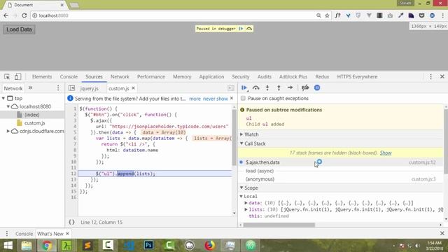 [#2] - Chrome Dev Tools:  Advanced Javascript Debugging Tricks in Hindi / Urdu
