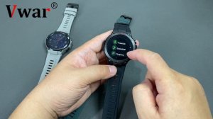 VWAR K37 GPS Smart Watch VS Amazfit Trex T-rex; IP68 5ATM Waterproof Blood Oxygen Rugged Smartwatch