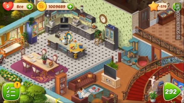 полное прохождение Homescapes смотреть онлайн