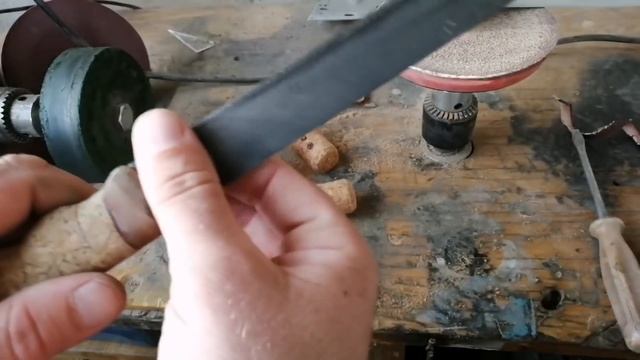 (18+)Филейный нож из старья сделанный на коленке. смотреть онлайн