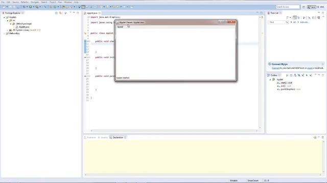 Java Applets Basics смотреть онлайн