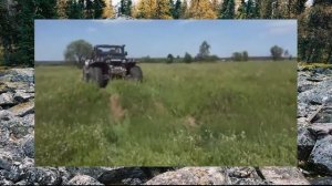 #225. Jeep Wrangler на огромных колесах по грязи