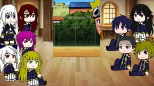 The Eminence in Shadow react to Naruto / Team 7 | Part- 2 || Sasuke Uchiha