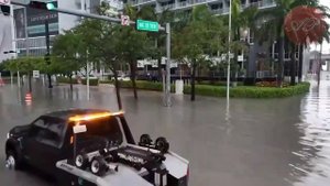 Сильный ураган и потоп в США, Майами июнь 2022