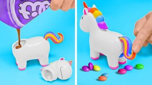 UNICORN CANDY GADGET & SWEETS HACKS YOU'LL LOVE! 🦄🍬