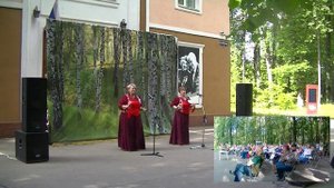 Дуэт «Крушина» – песня "АХ! ГАРМОНЬ, ИГРАЙ, ИГРАЙ!" Музыка А. Шломана; слова А. Кондрашина