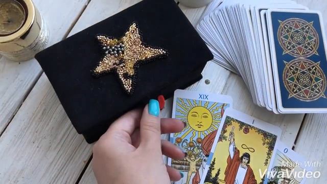 Таро. Шкатулка ручной работы под Карты Таро
