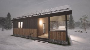 Обзор проекта каркасной бани