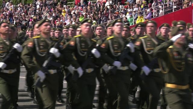 В Самаре прошел военный Парад в честь 78 годовщины Победы в Великой Отечественной войне