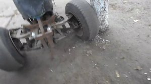 Трицикл из скутера  своими руками.Tricycle scooter from their hands.