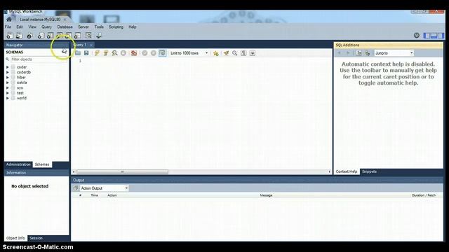 How to Create Database and tables in MySQL Workbench 8.0 in Hindi | #1
