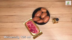 Deutscher Kartoffelsalat! Немецкий картофельный салат