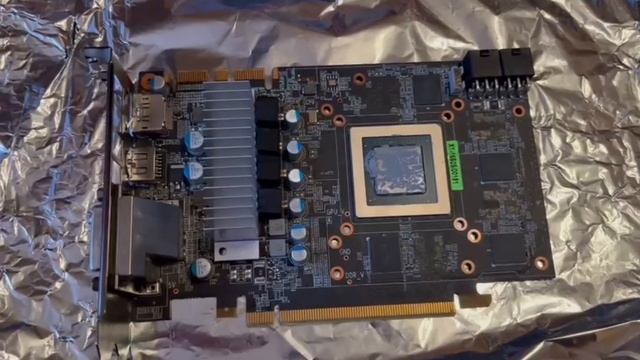 Жарим видеокарту!!!!Как починить ГПУ с помощью строительного фена???#Fixing GPU at home смотреть онлайн