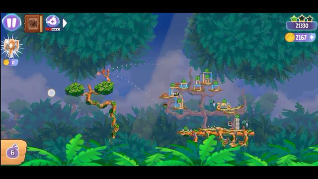 Angry Birds Stella Gameplay :- 3 Stars Gameplay смотреть онлайн