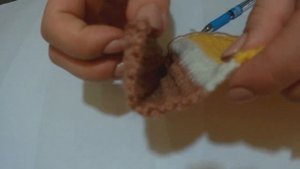 Губка Боб вязаный крючком . часть 1